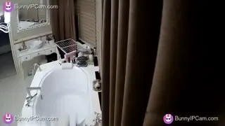 Hot Babe Strips Naked Weighs Herself Then Soaks In The Tub — animated preview