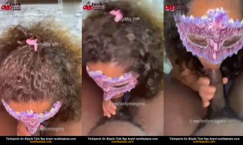 Yarrağı ağzına sokan siyah seksi Posteri